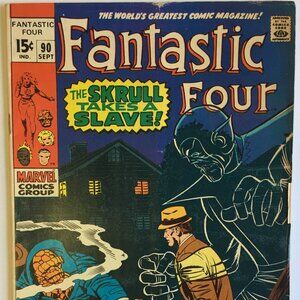 Fantastic Four #90 (Sep 1969, Marvel)